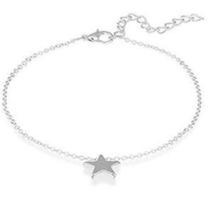 Star anklet silvertone ankle bracelet NEW